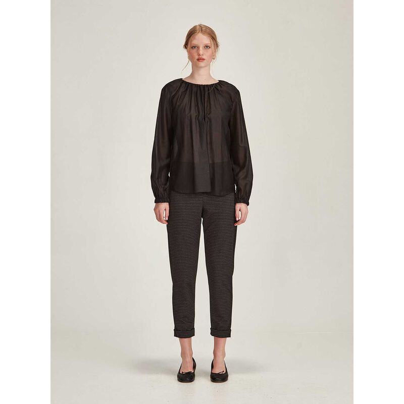 Sills Charcoal Check Hepburn Pant image number 3